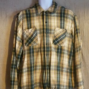 "Sears" Men's Vintage Plaid Button Down